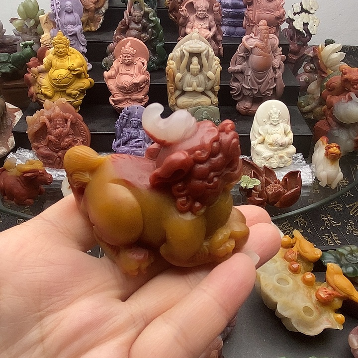 石英质玉未镶嵌吊坠(不含链)