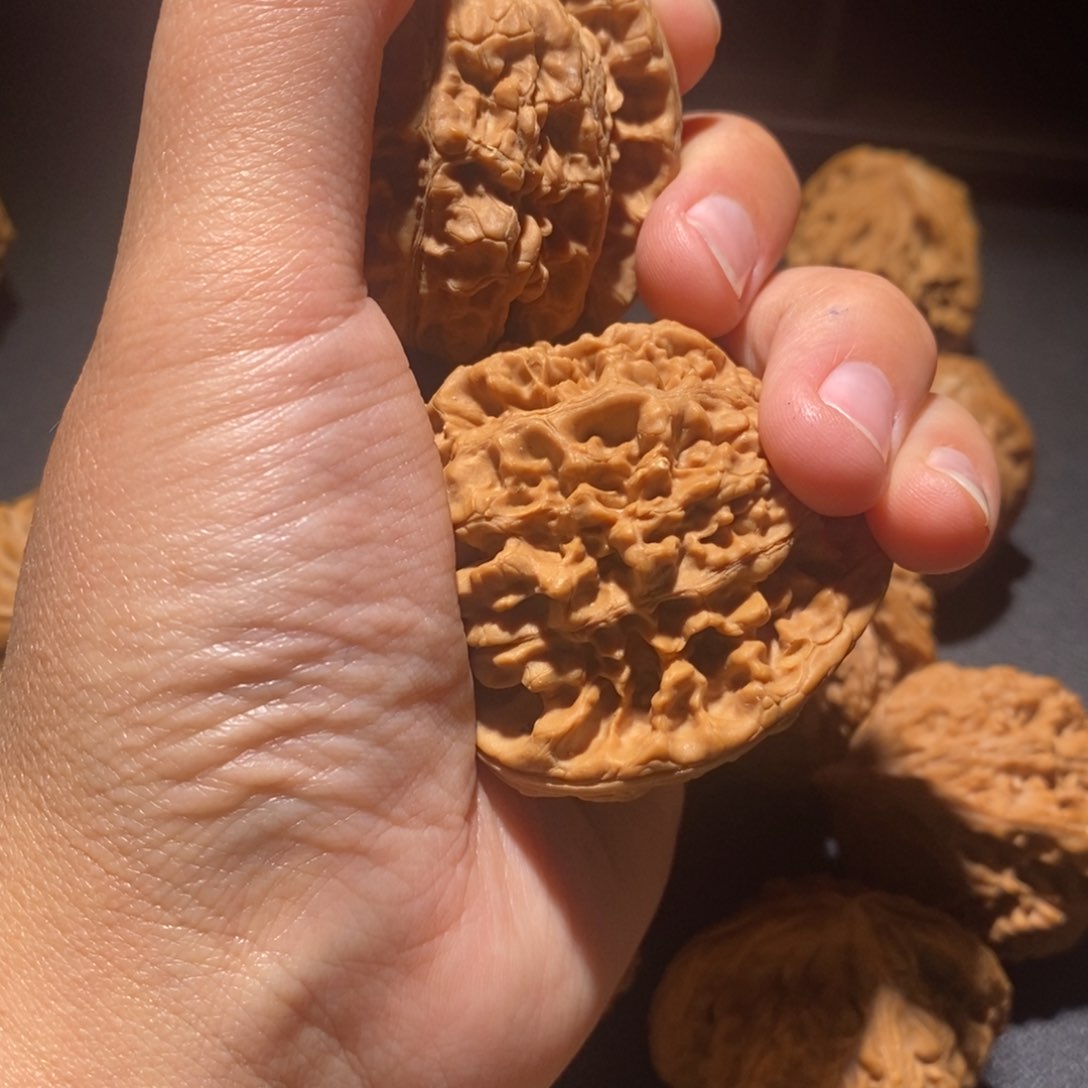 文玩核桃吊坠平**福官帽