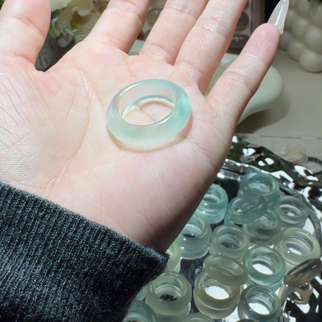 玛瑙/玉髓未镶嵌戒圈