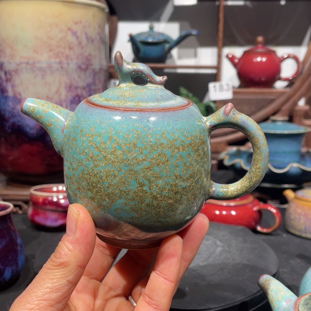 中国神后钧瓷茶器