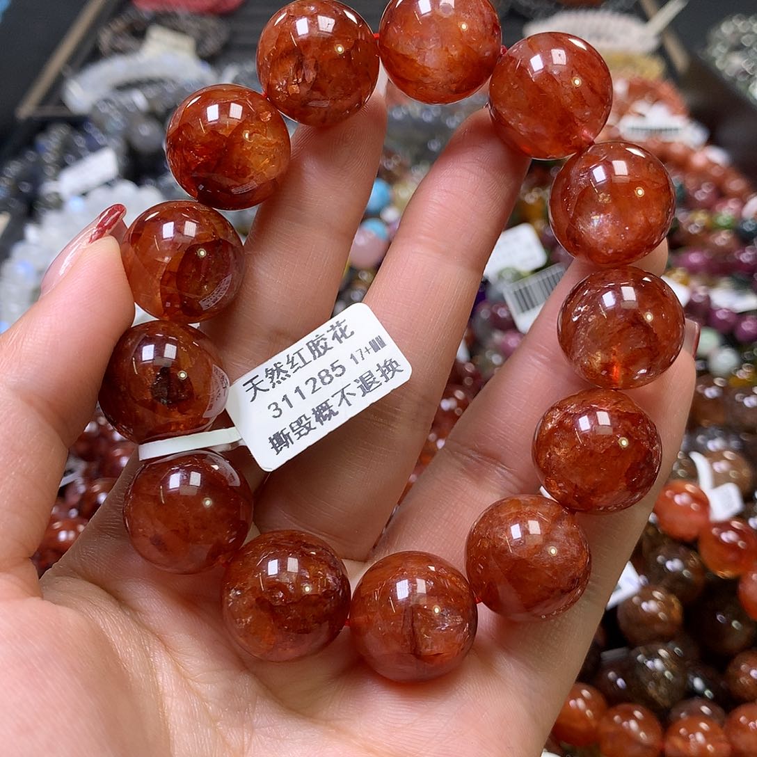 水晶手链未镶嵌，