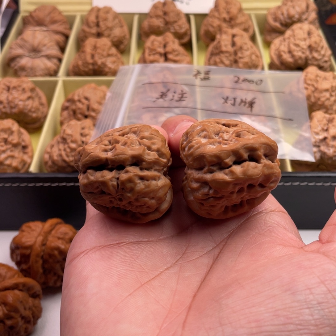 把件文玩核桃37蛤蟆0766