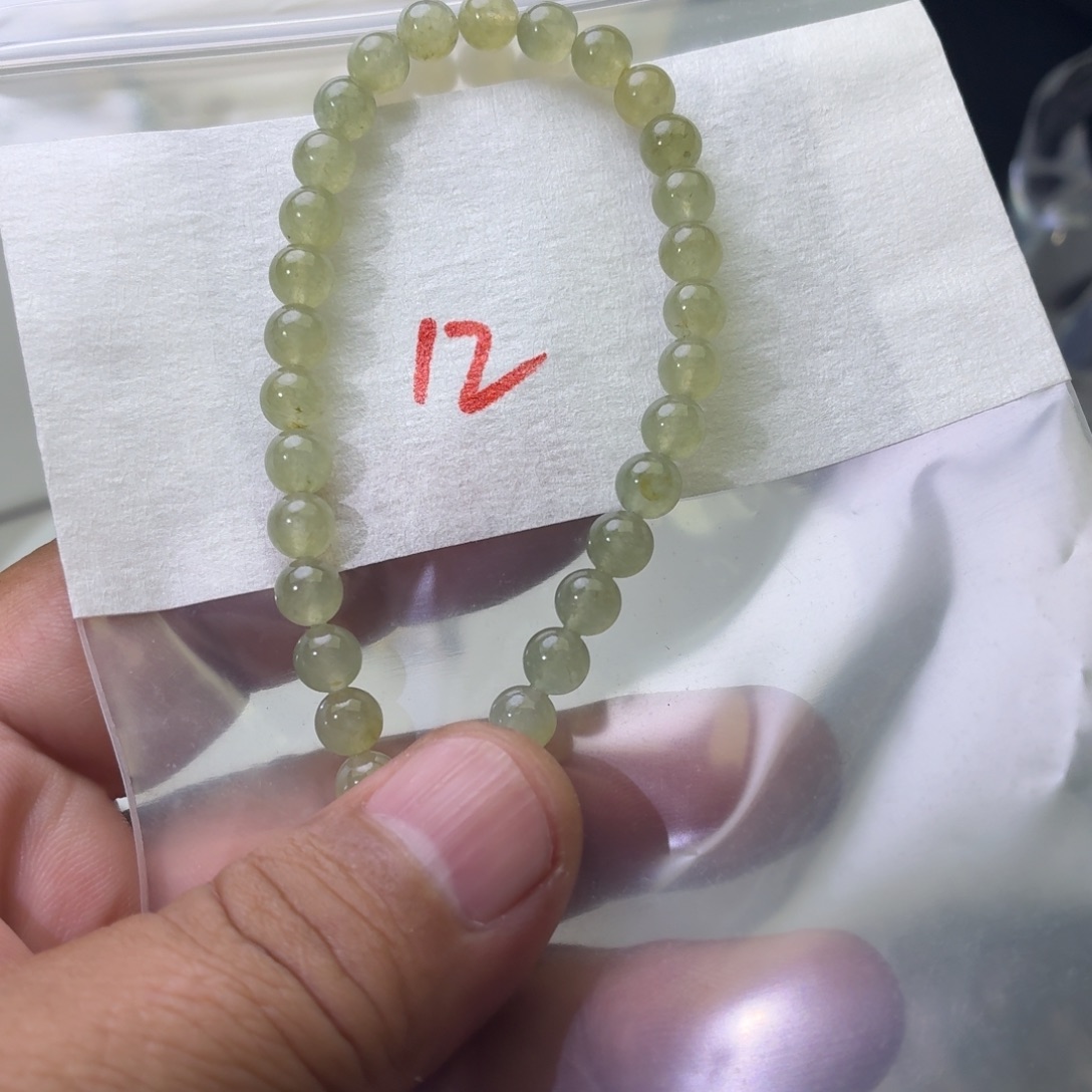 定制翡翠未镶嵌翡翠珠链