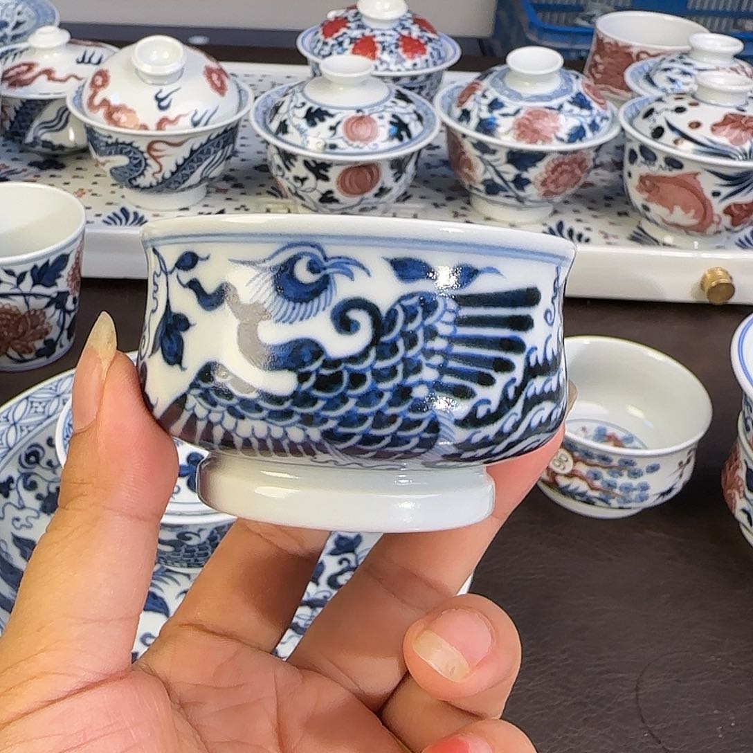 景德镇陶瓷手工手绘