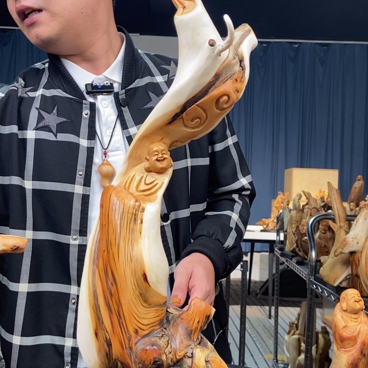 柏木（崖柏）随型摆件