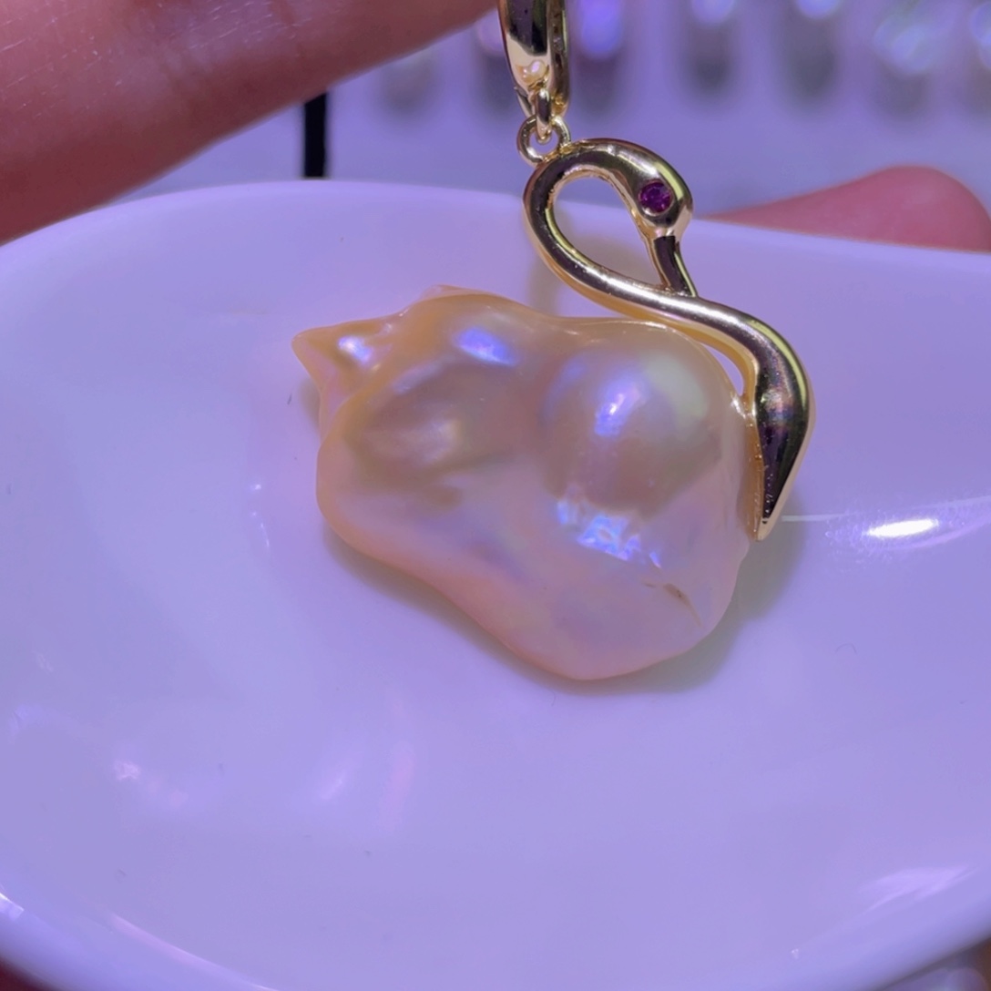 淡水珍珠天然淡水珍珠吊坠未镶嵌