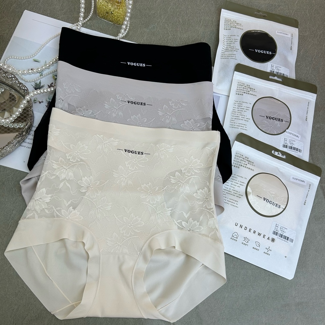 （2条装）水芙蓉纯棉女士高腰无痕微型收腹提塑身内裤提臀裤