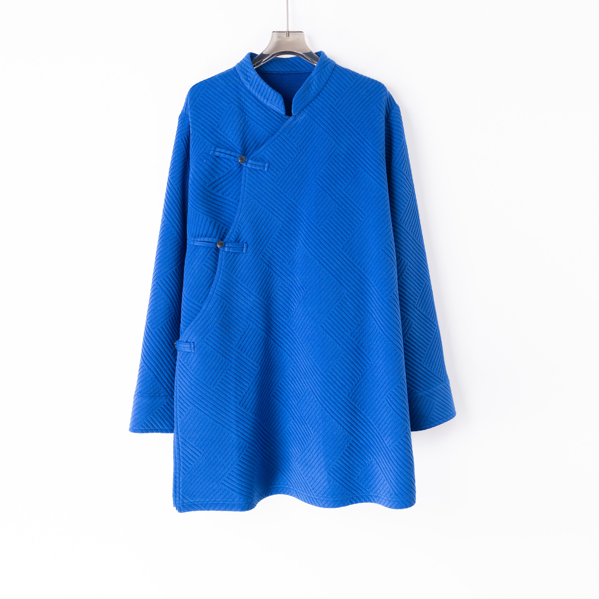 PS240101早春新款胖MM大码时尚卫衣新中式卫衣外套复古中国风