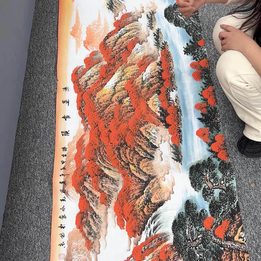 国画纯手绘字画作品欣赏