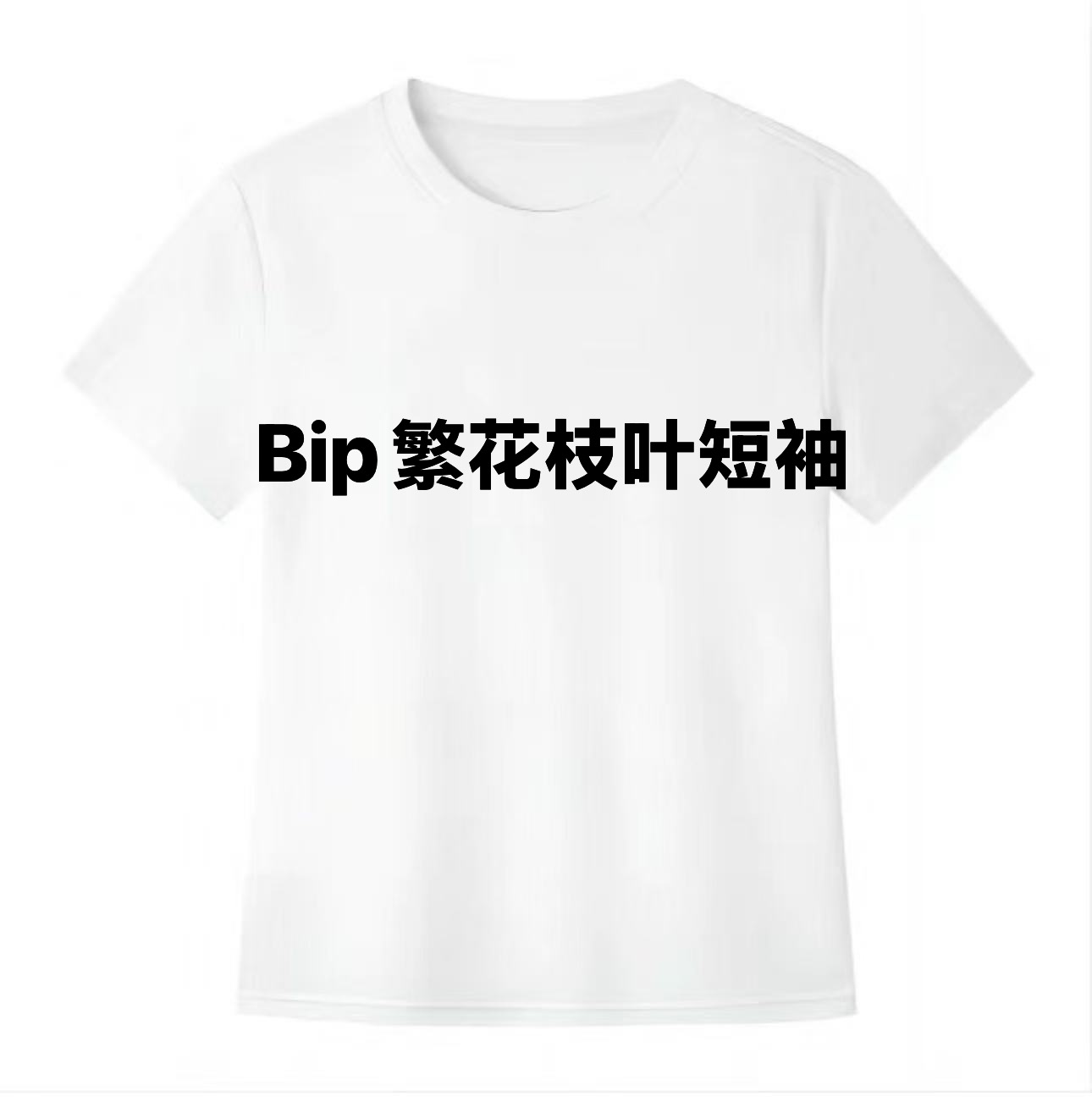 BIP繁花枝叶刺绣短袖