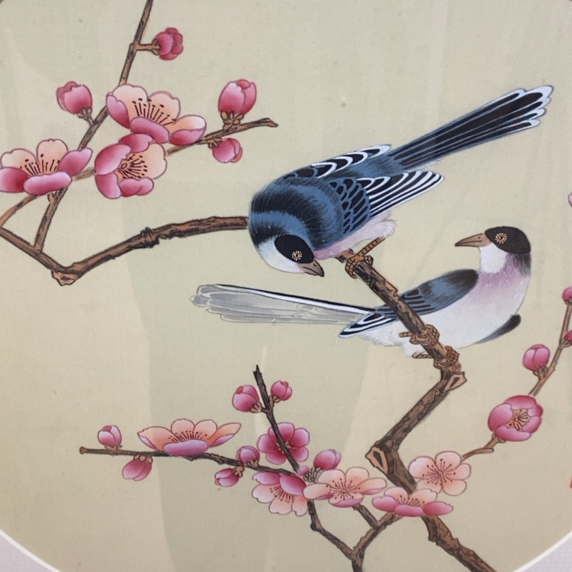 【闪购商品】国画手绘国画工笔带框