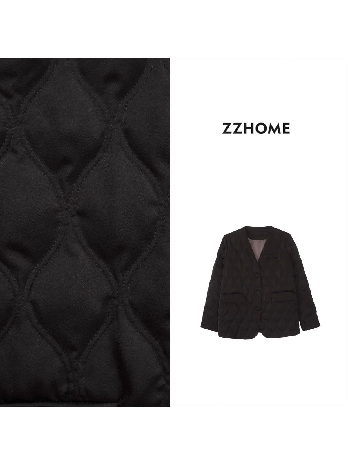 ZOZO HOME ｜可持续经典几何葫芦暖肌理鹅绒服q172460p