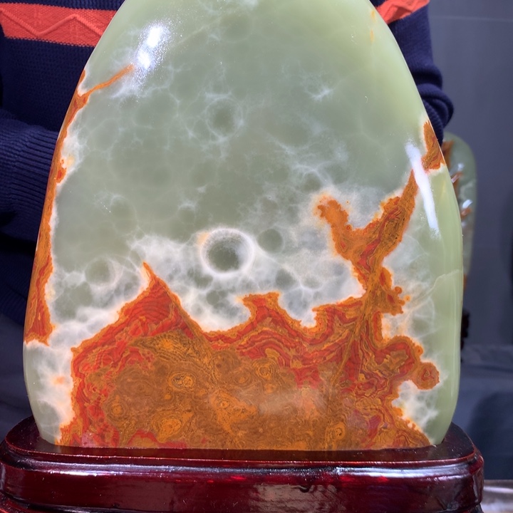 石材天然原石摆件