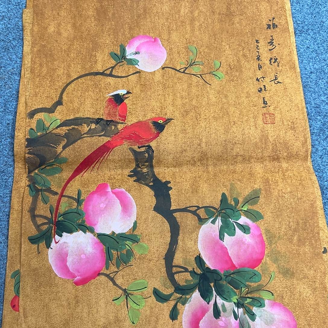 国画纯手绘作品图
