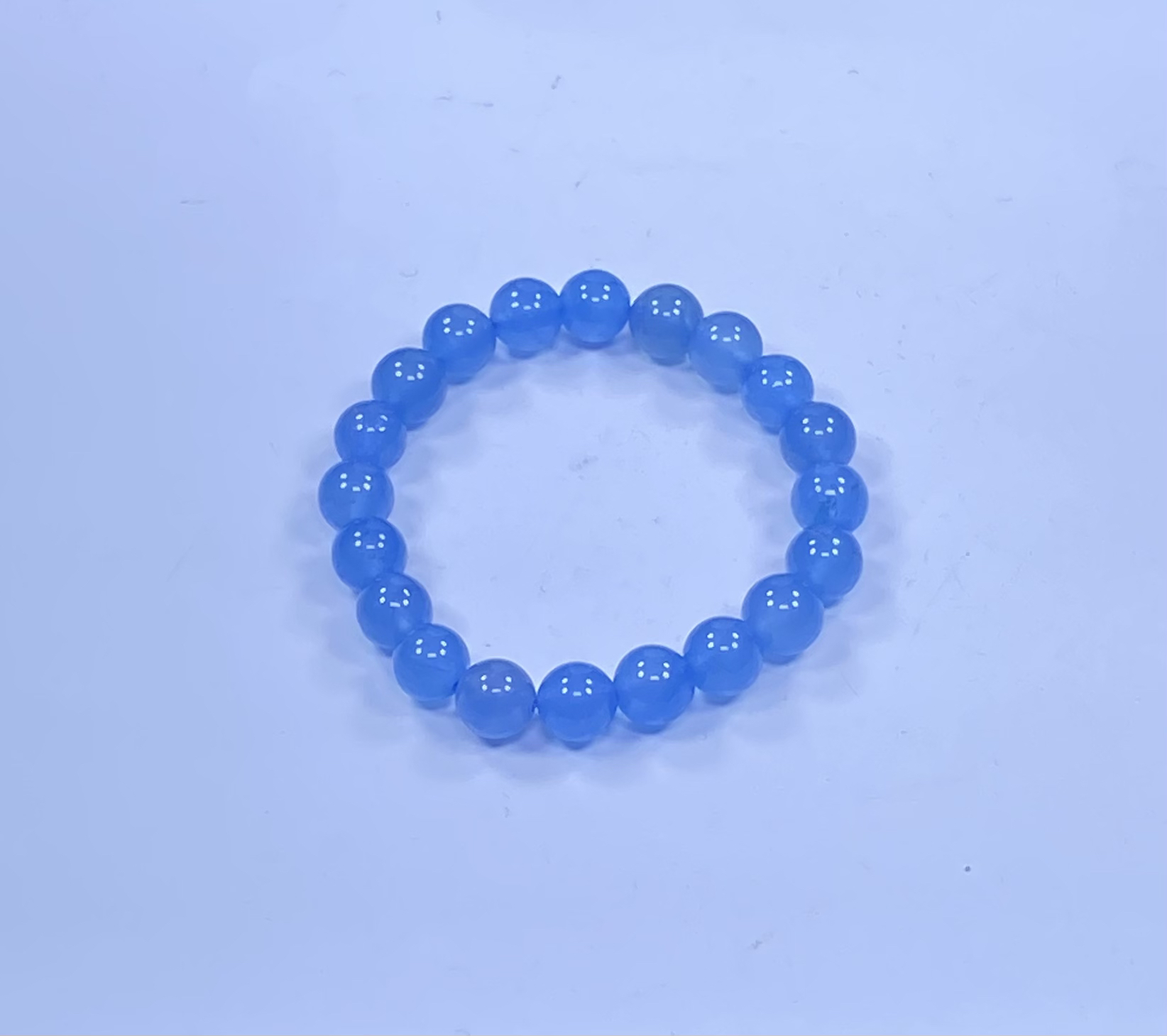 蓝10mm手串发一条B119