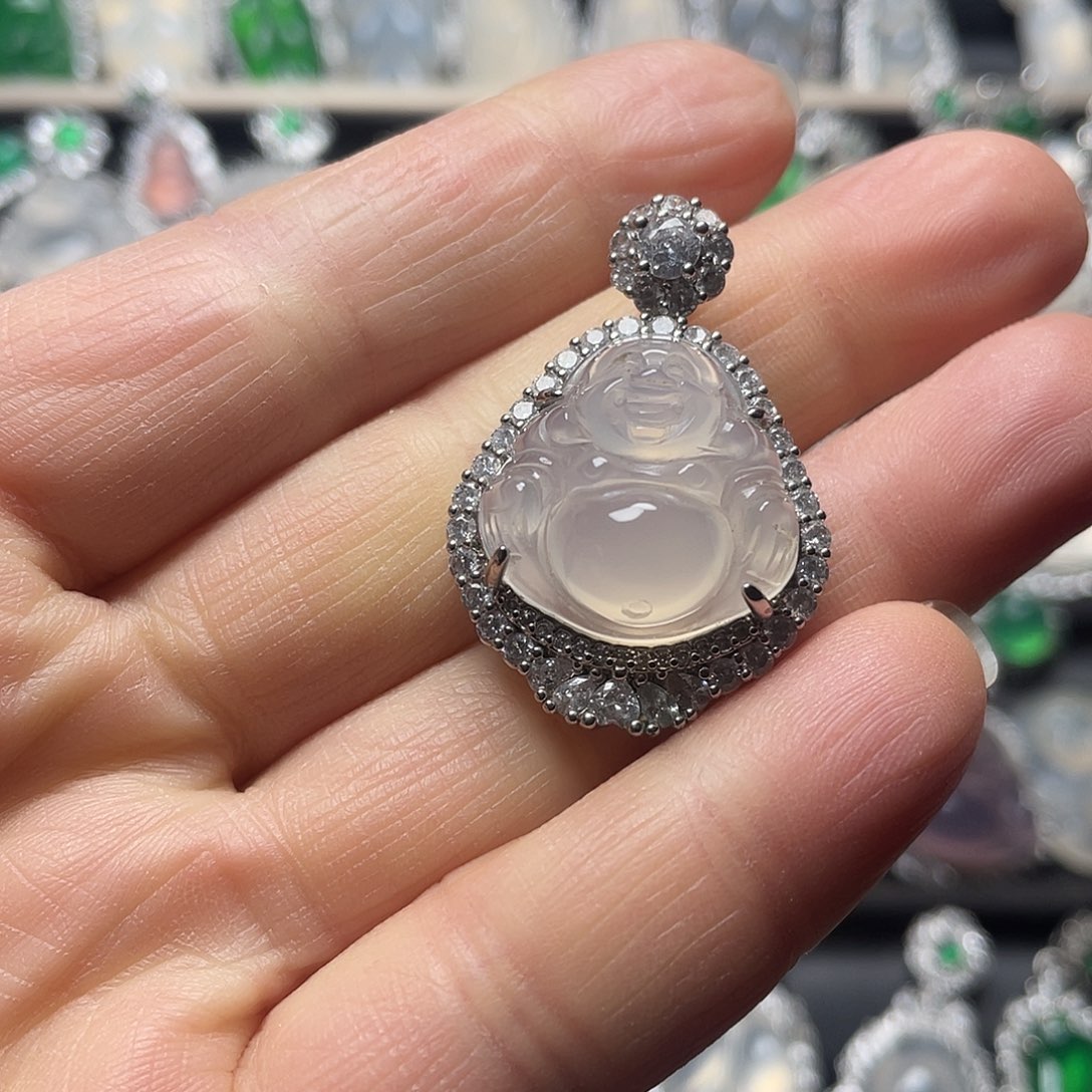 玛瑙/玉髓合金挂件