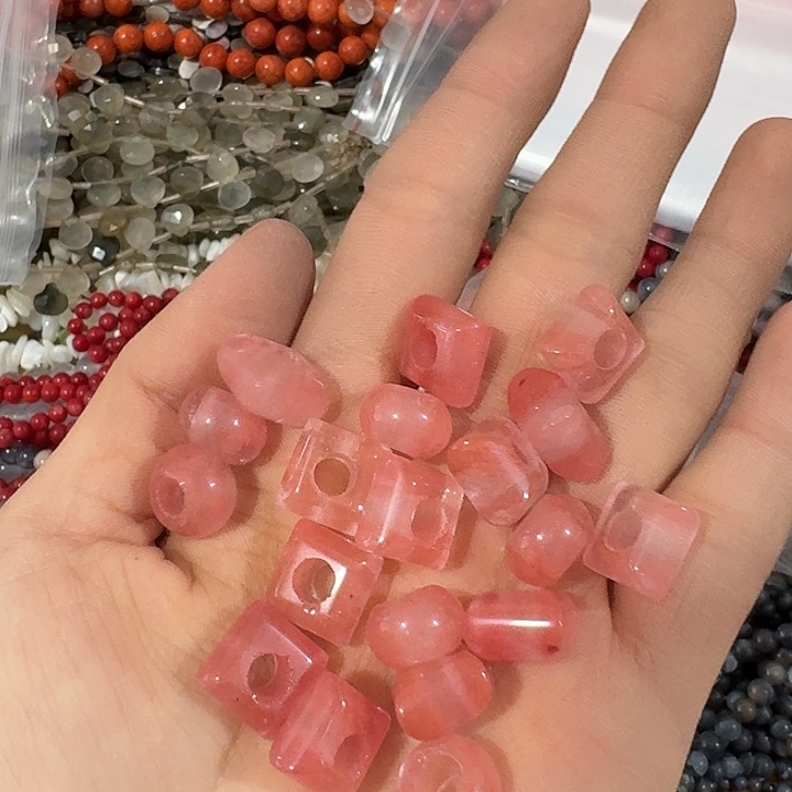 玛瑙/玉髓合金珠宝半成品25号打包