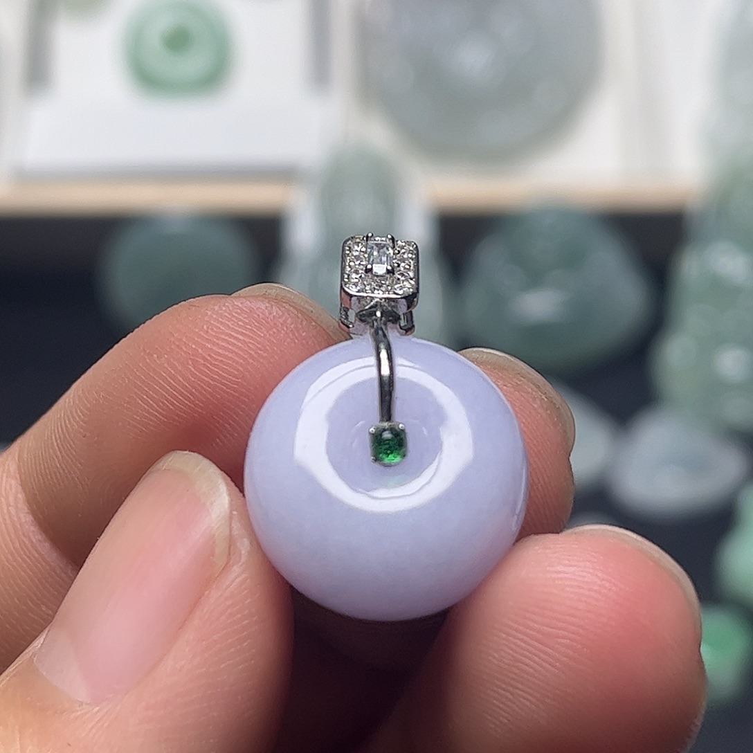 翡翠未镶嵌颈饰缅甸天然翡翠