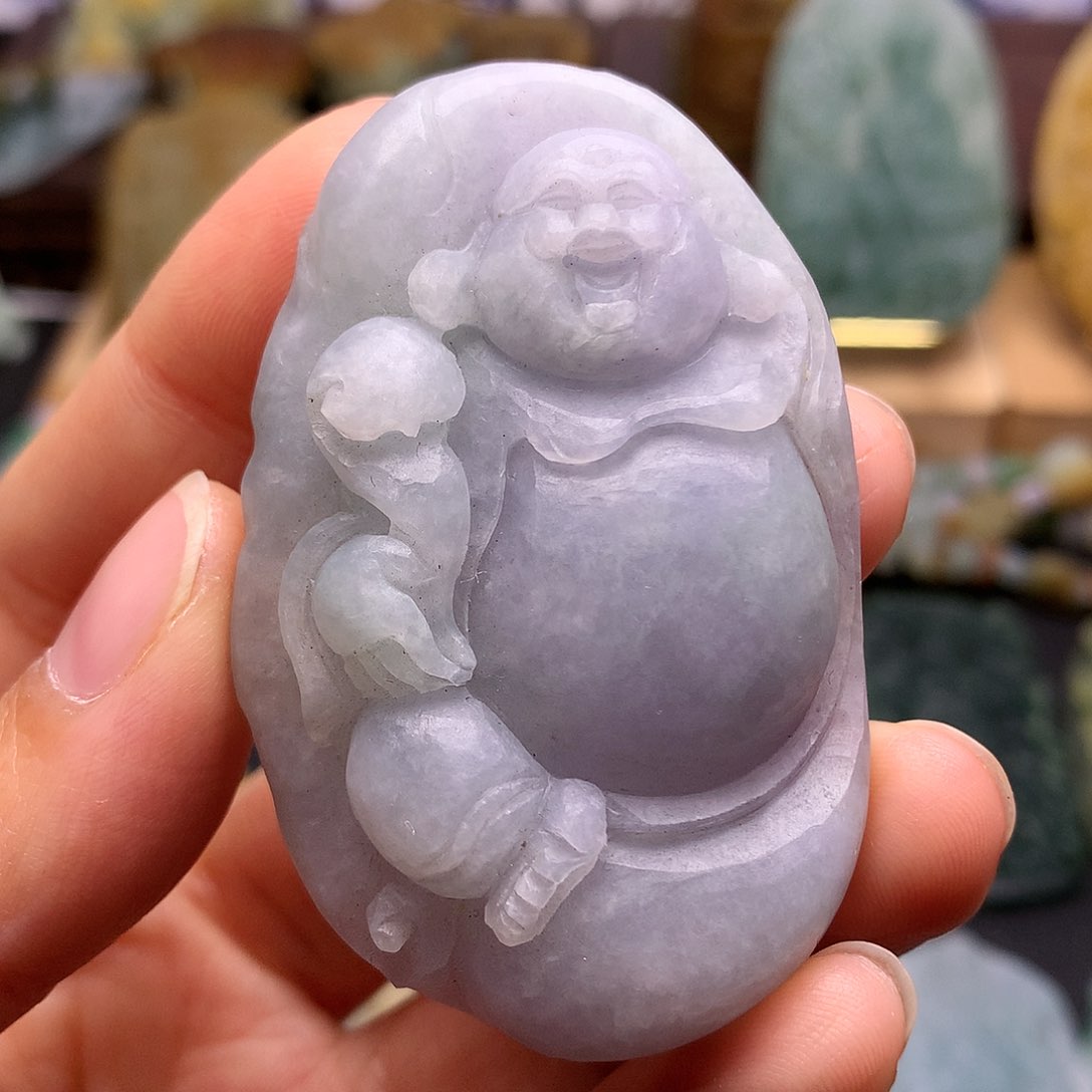 定制翡翠未镶嵌佛