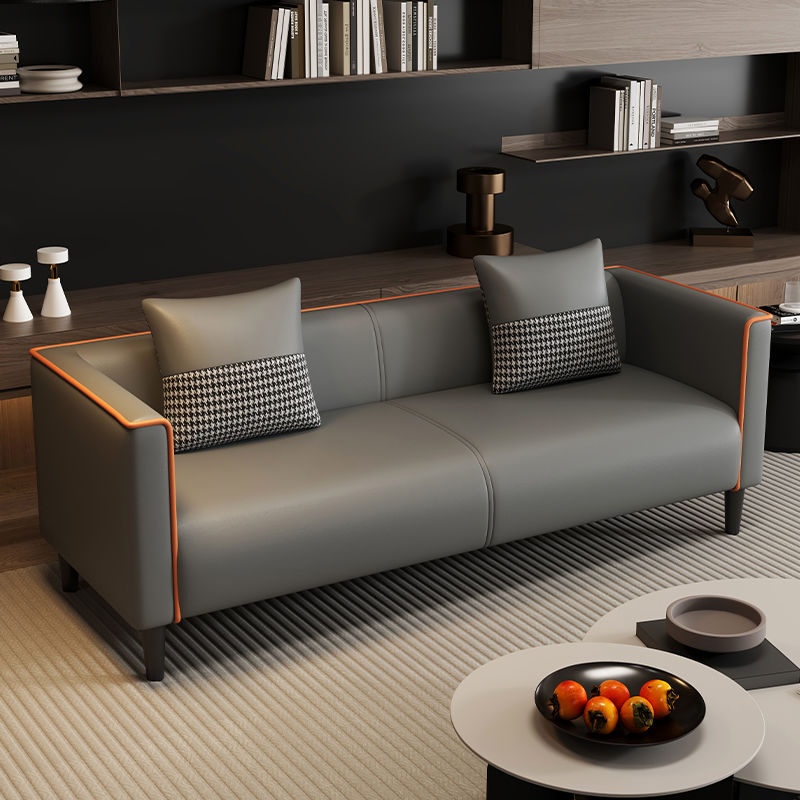 沙发小户型公寓办公室服装店休息区接待美容院双人三人位客厅