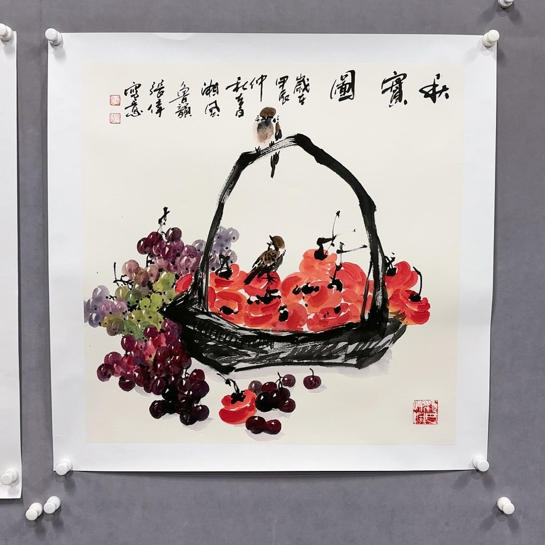 国画国画纯手绘作品请放心去藏