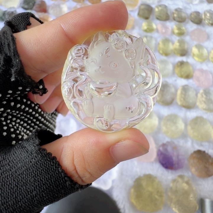 未镶嵌吊坠(不含链)水晶
