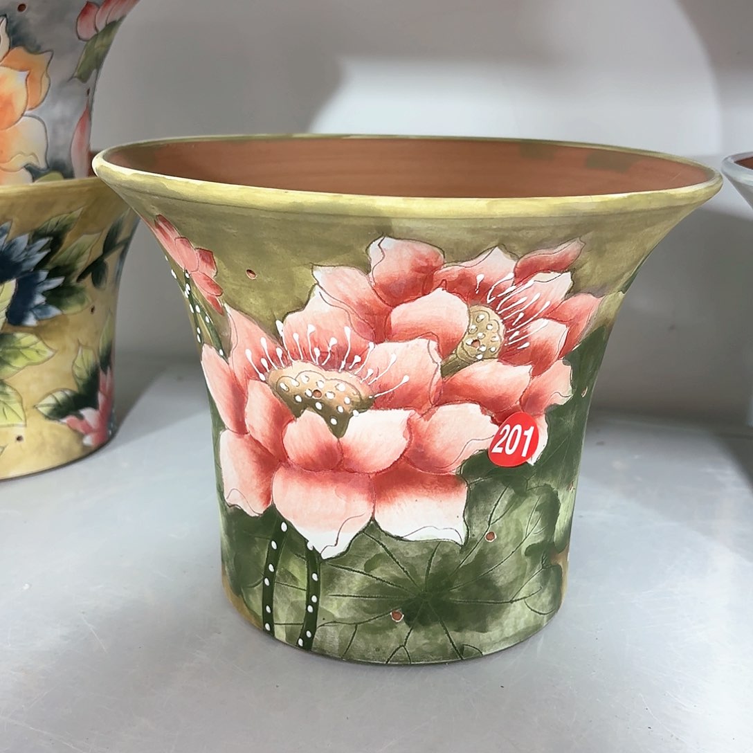 紫砂花盆手工花盆默认微瑕21/17