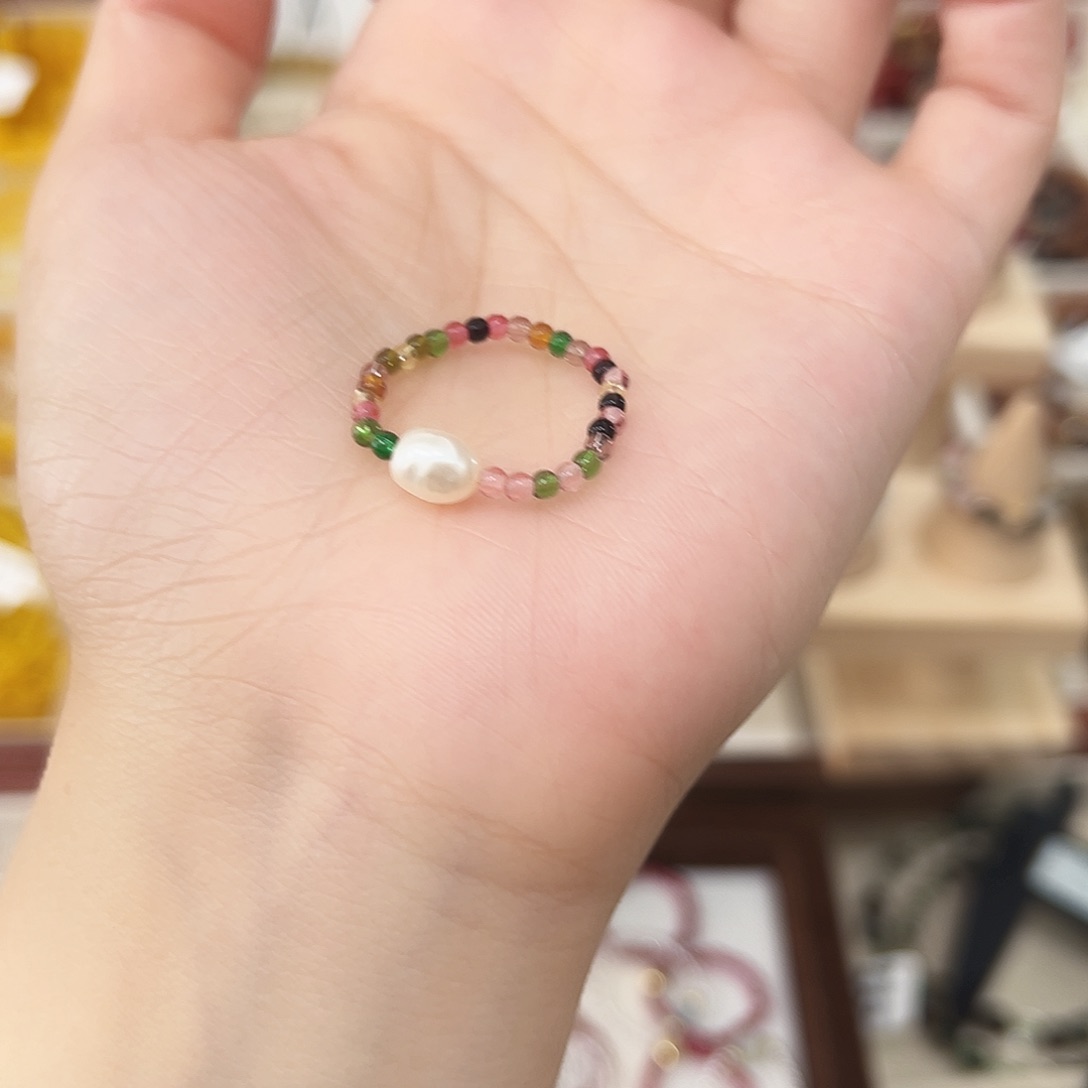 水晶手链合金戒指