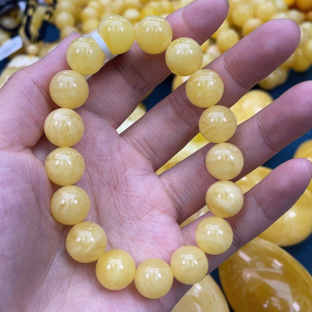 琥珀裸石未镶嵌琥珀蜜蜡w 38