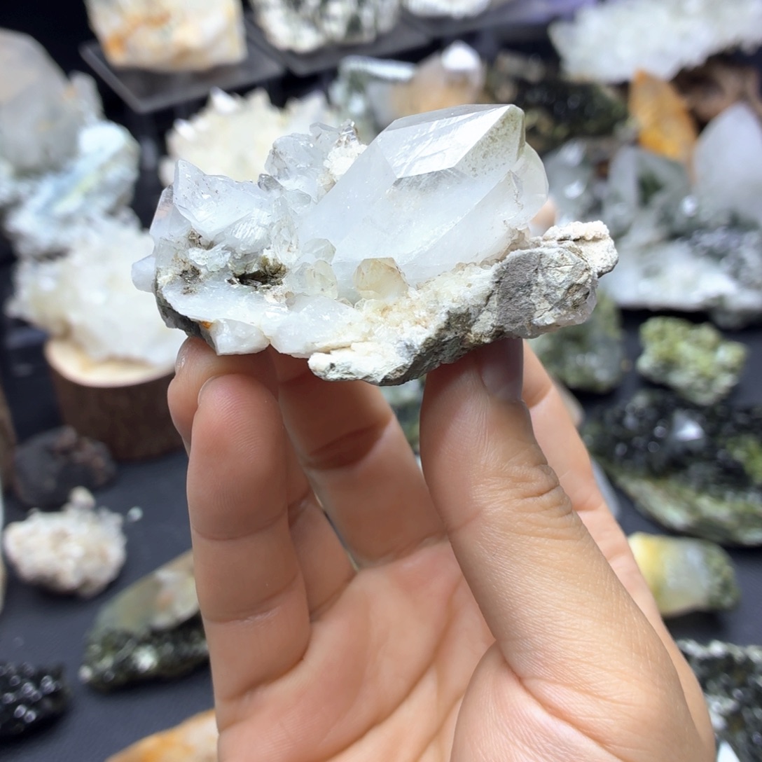 石材七盒白水矿标