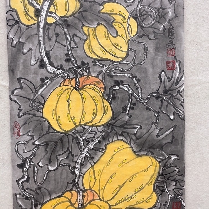 国画毕晓民国画作品