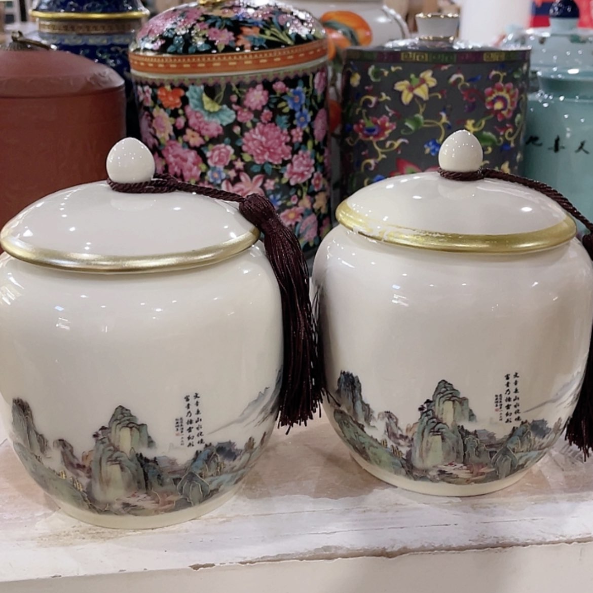 【闪购商品】罐陶瓷茶叶罐密封罐