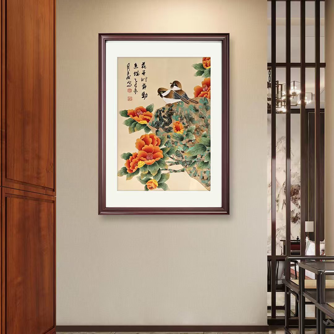 花开时节动京城  赵文斌  绘画
