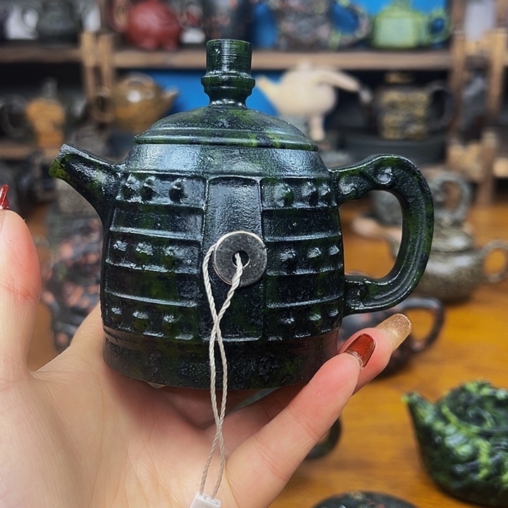 茶空间天然石料藏玉觉*