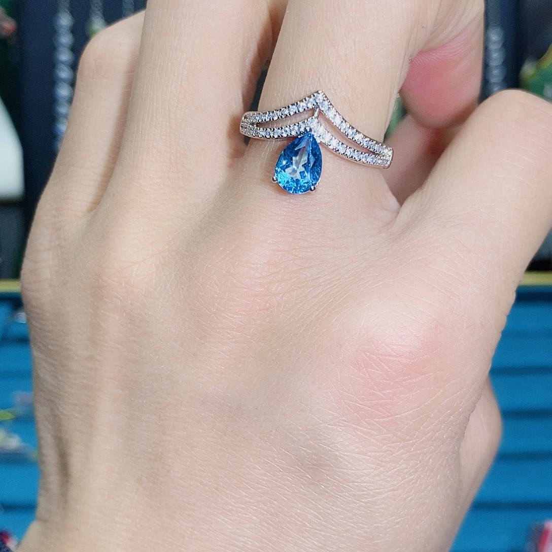 紫晶珠宝半成品银S925镶嵌