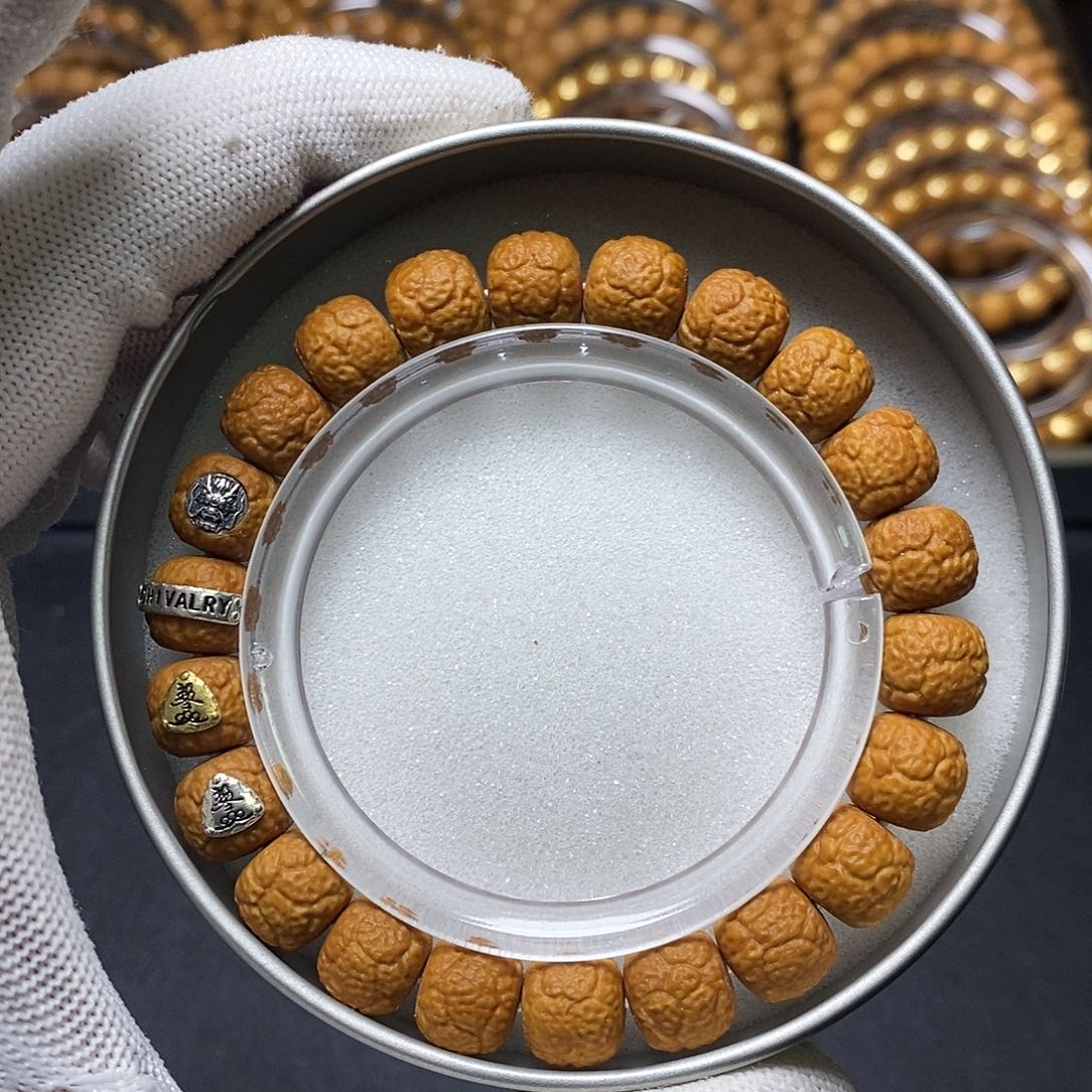 猴头核桃手串四标饕餮 10-11 全品 214号