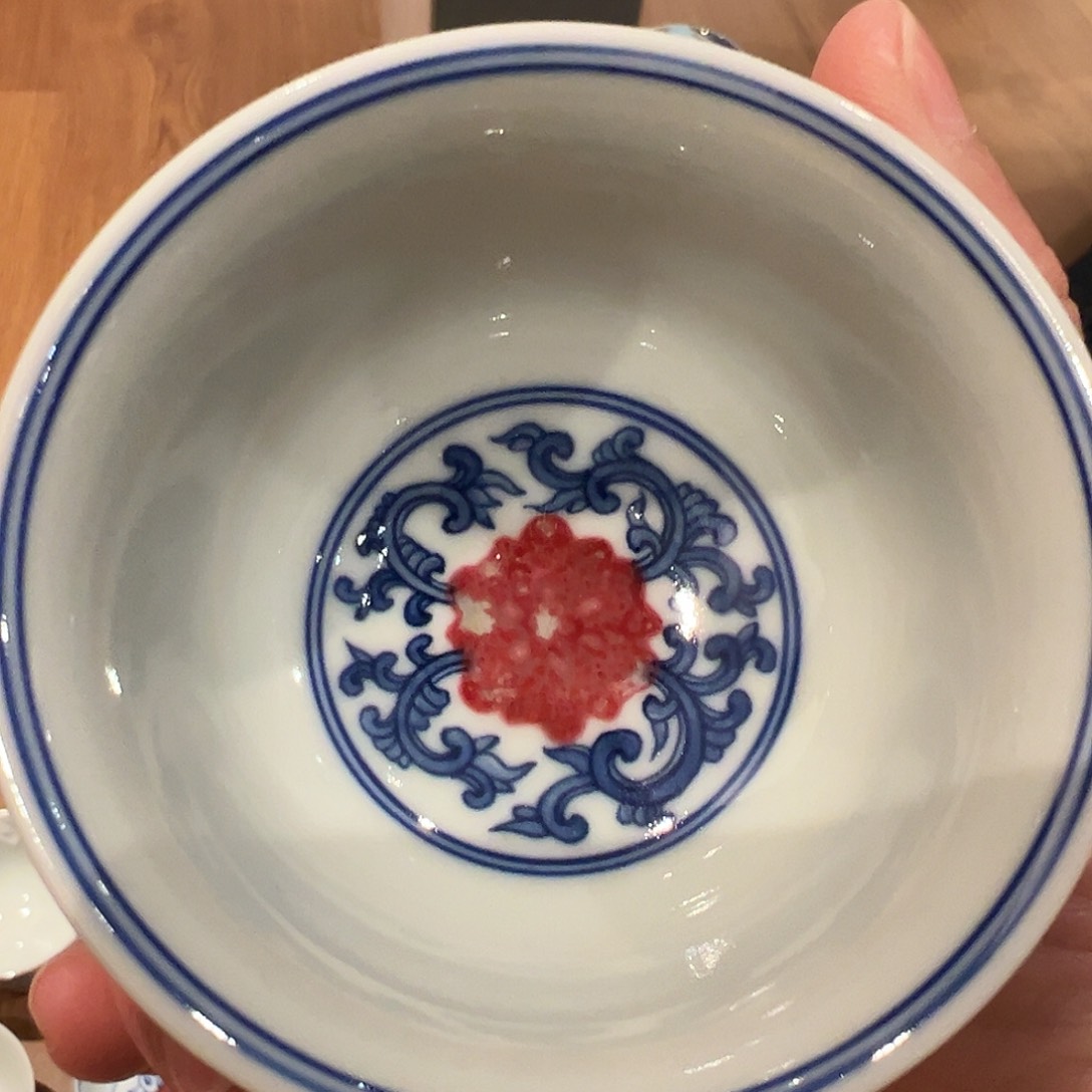 微瑕臻玉古坊原矿釉里红