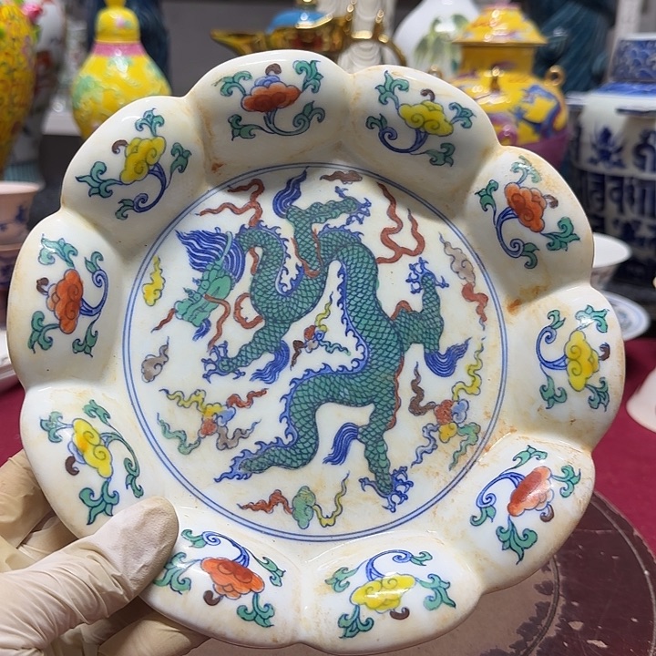 摆件工艺品瓷片装饰