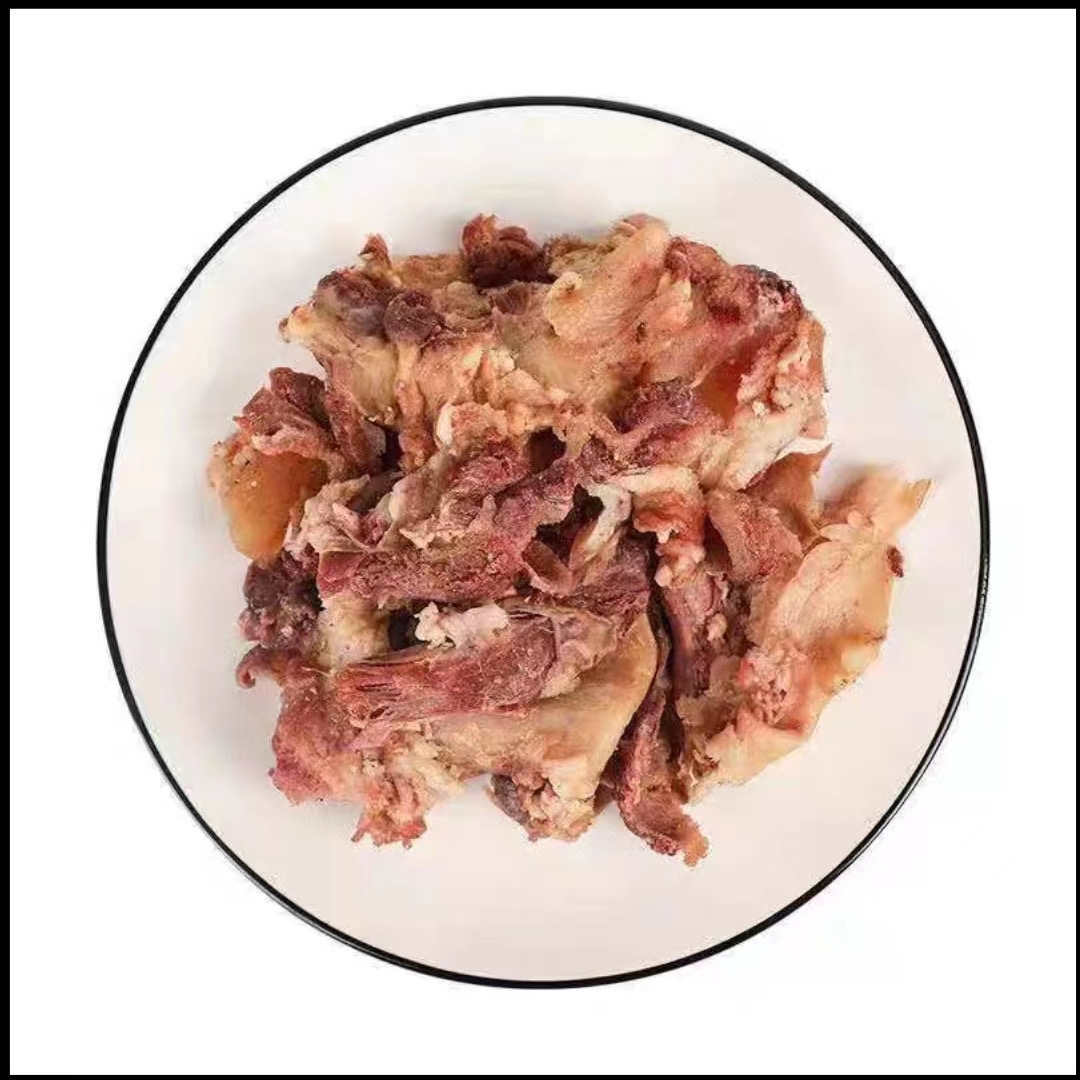 清真羊拆骨肉新鲜剔骨肉带脆骨二次修剔筋多肉筋