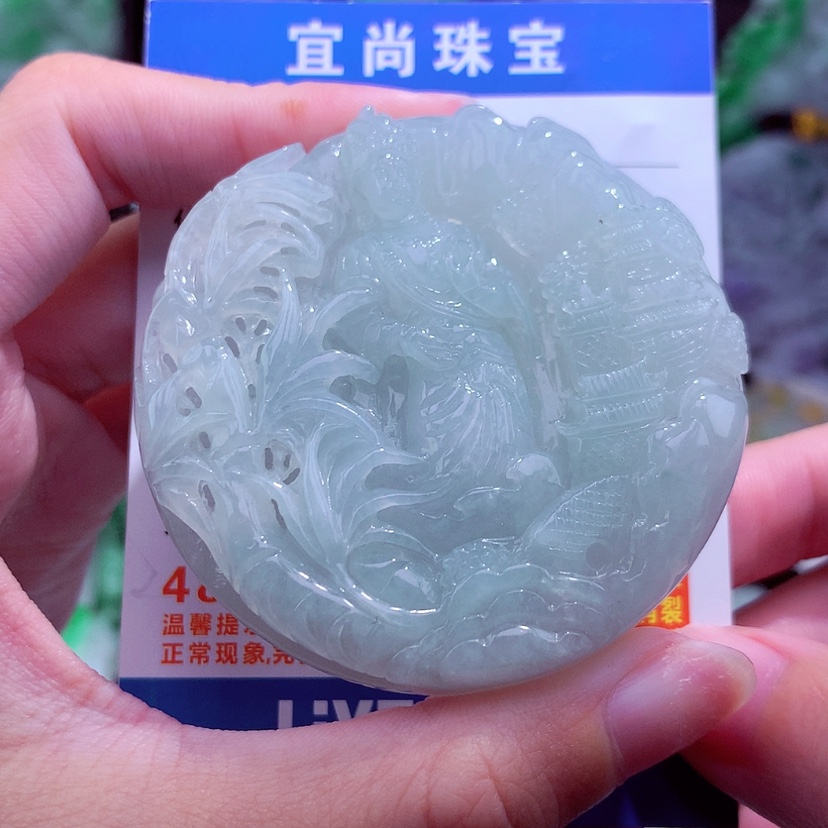 【闪购商品】翡翠颈饰未镶嵌天然