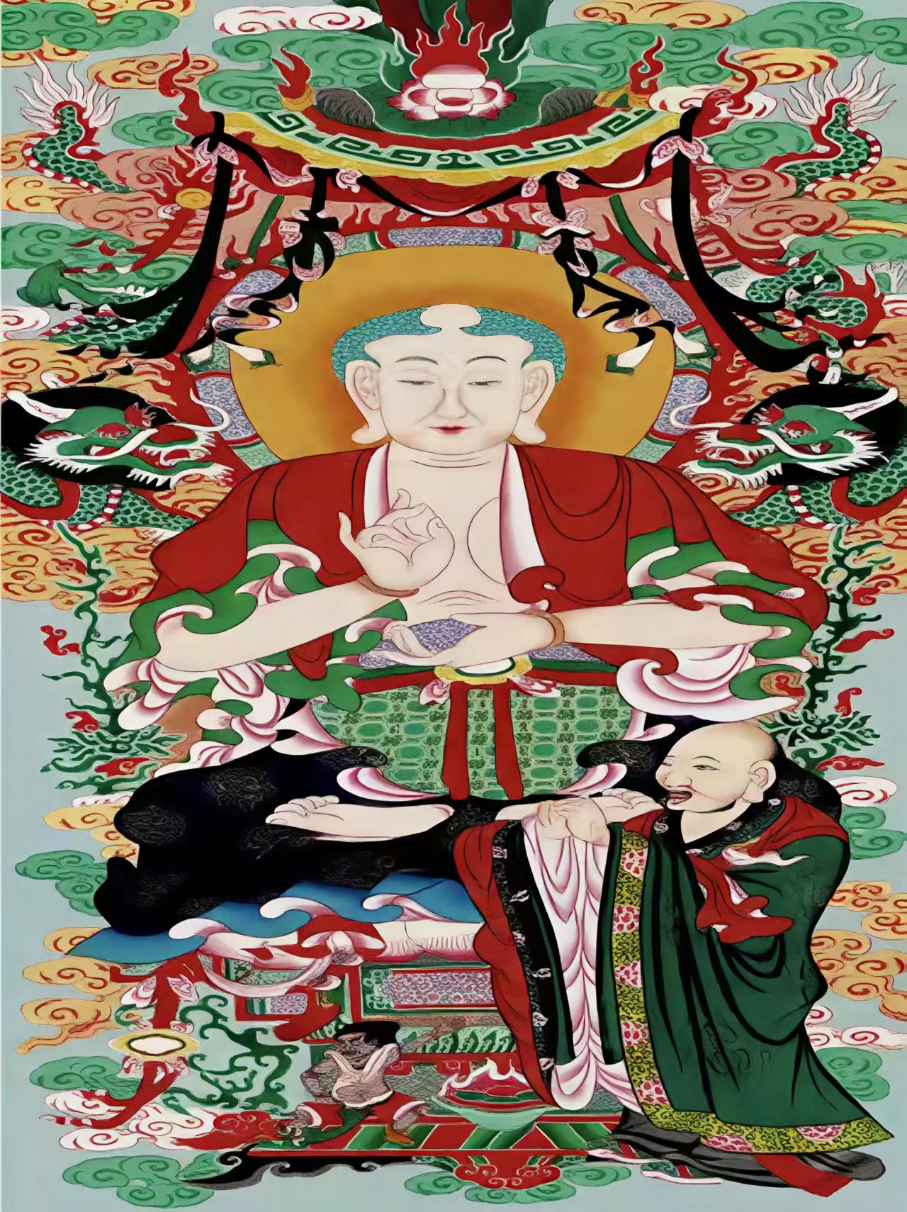 唐卡释迦摩尼TK16114