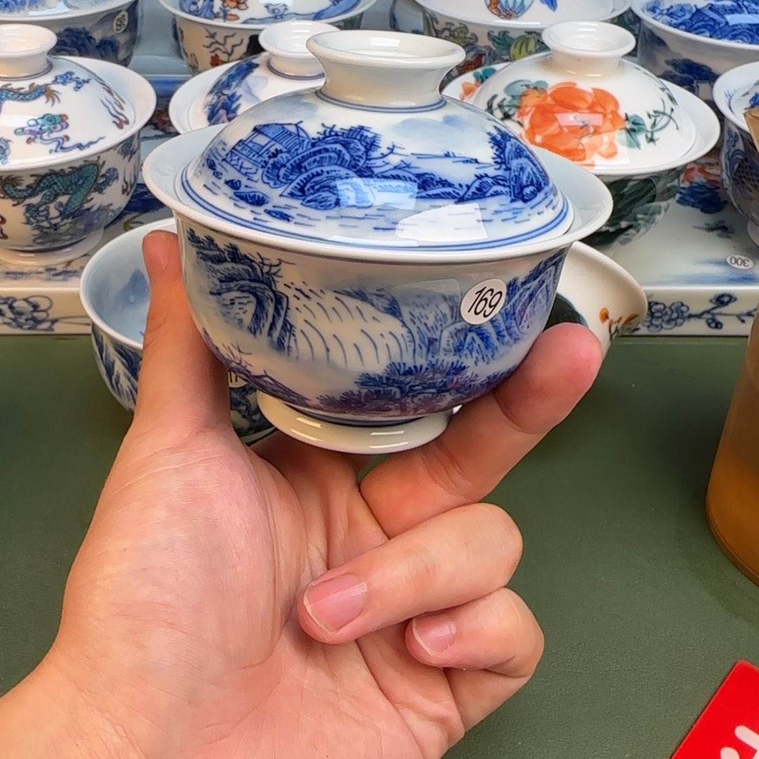 彦祖纯手工手绘茶具169