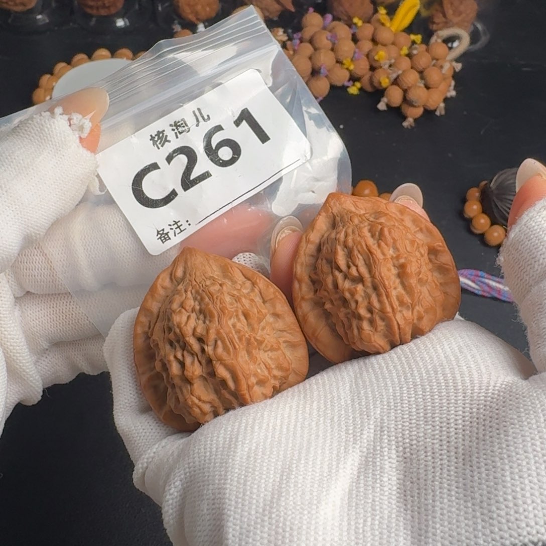 把件文玩核桃40朱雀C261