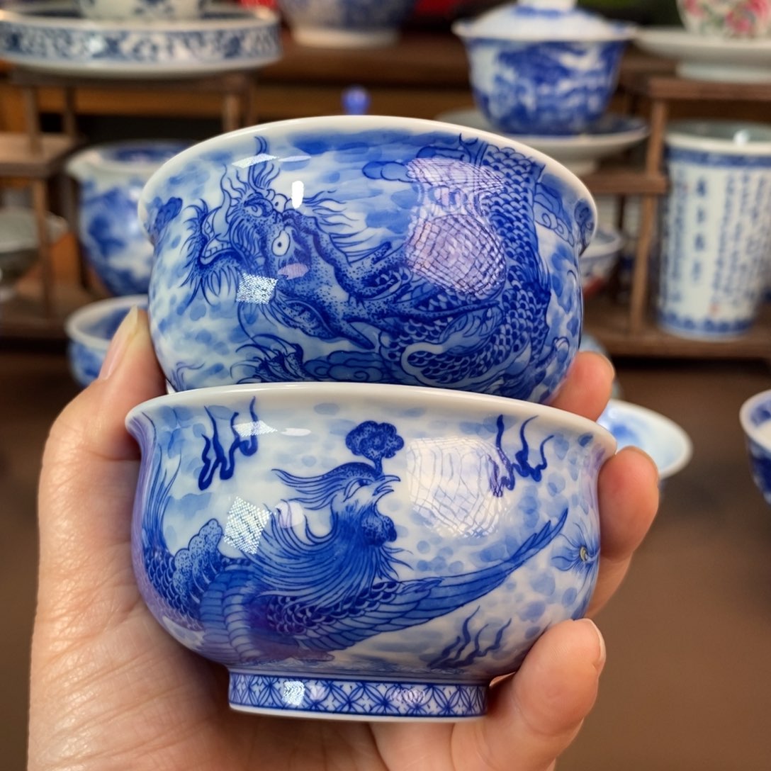 景德镇陶瓷手工手绘