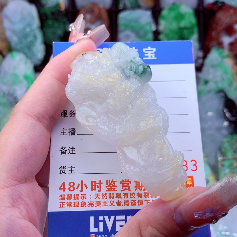 【闪购商品】翡翠颈饰未镶嵌挂件