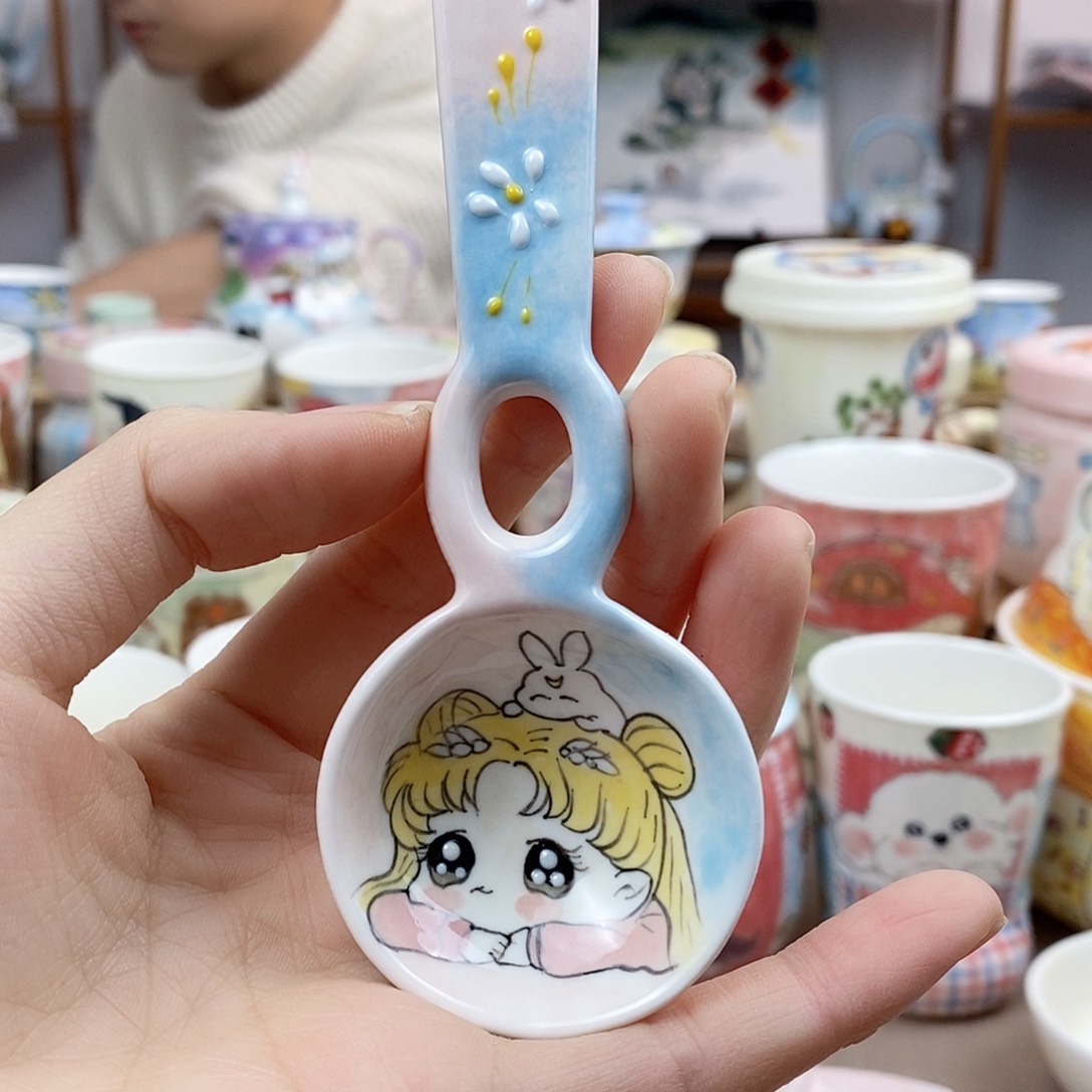 杯董董文创手绘陶瓷