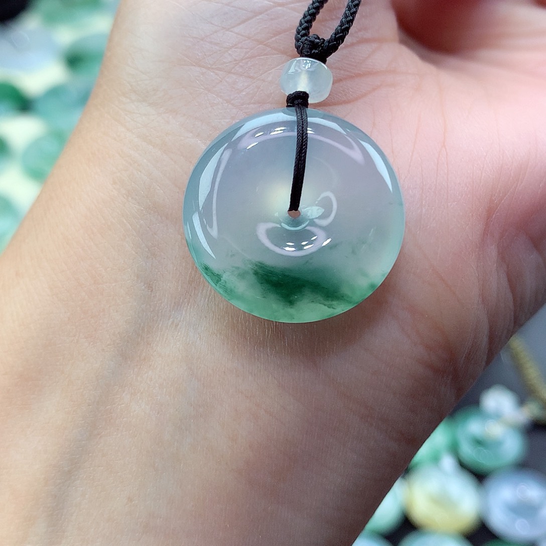 翡翠颈饰未镶嵌5尺寸23-6.0