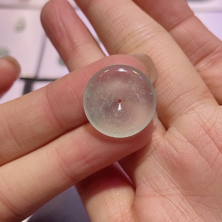 定制翡翠未镶嵌平安扣