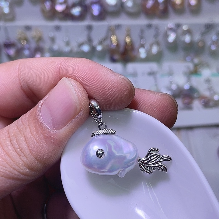 淡水珍珠未镶嵌颈饰07