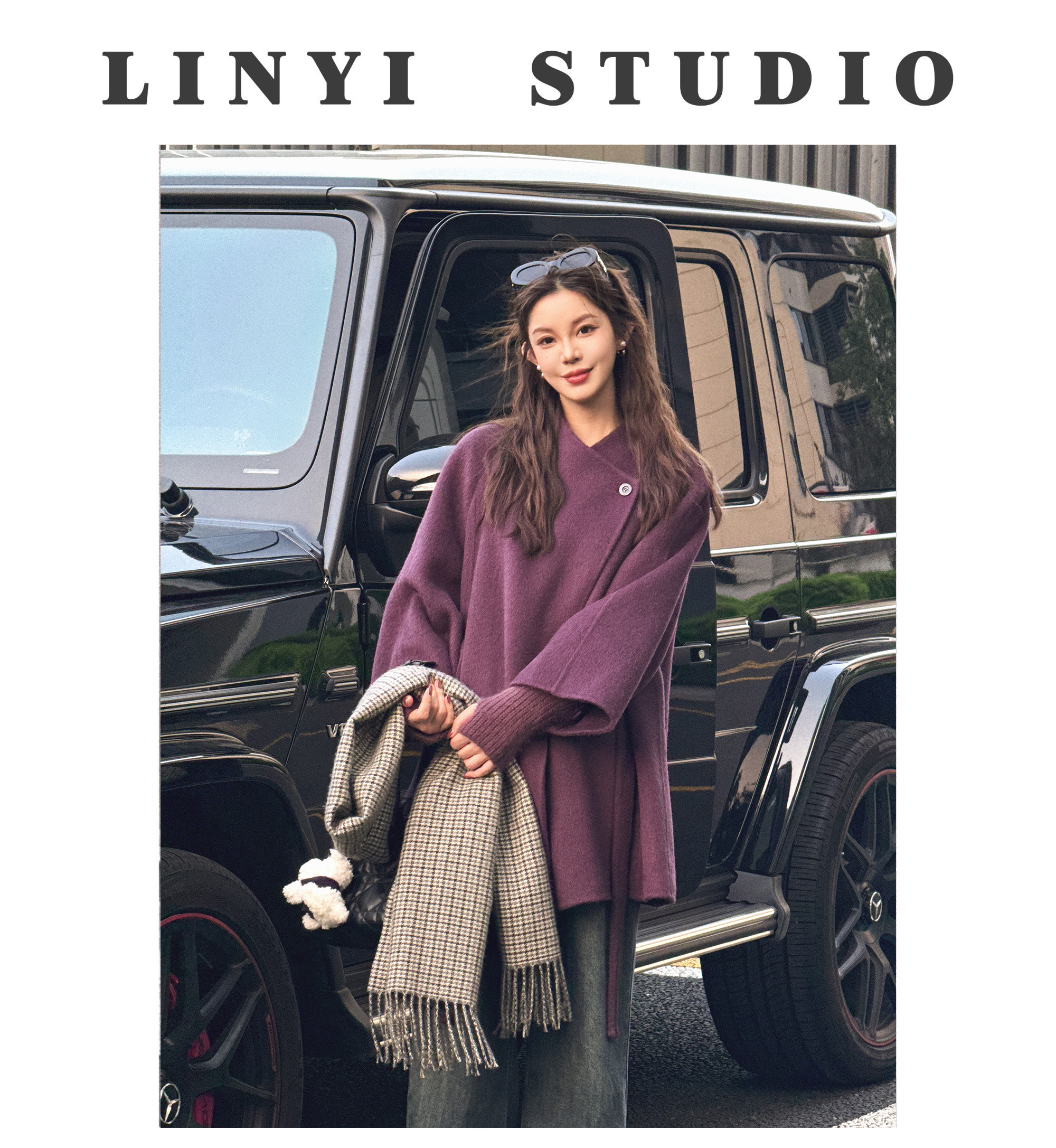 「静默风华」贵奢级醋酸羊毛大衣 H981-1/10